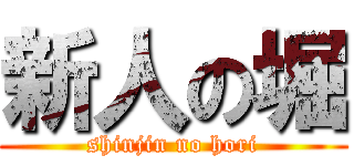 新人の堀 (shinjin no hori)