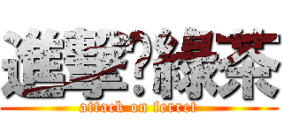 進撃ㄟ綠茶 (attack on ferret)