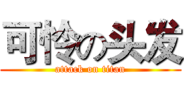 可怜の头发 (attack on titan)