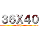 ３６Ｘ４０ (GAY)