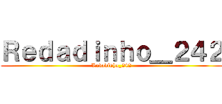Ｒｅｄａｄｉｎｈｏ＿２４２ (Redadinho_242)