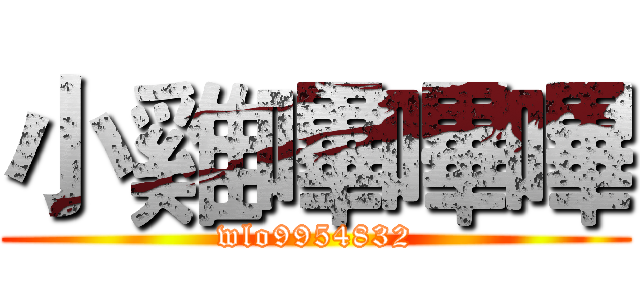 小雞嗶嗶嗶 (wlo9954832)