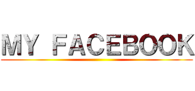 ＭＹ ＦＡＣＥＢＯＯＫ ()