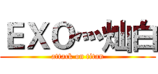 ＥＸＯ灬灿白 (attack on titan)