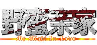 野蛮亲家 (My Might In-Lawn )