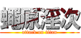 蠅原淫次 (attack on titan)
