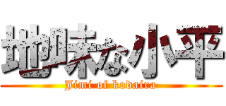 地味な小平 (Jimi of kodaira)