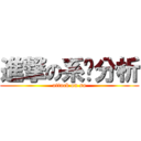 進撃の系统分析 (attack on sa)