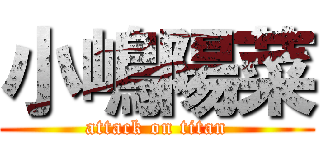 小嶋陽菜 (attack on titan)