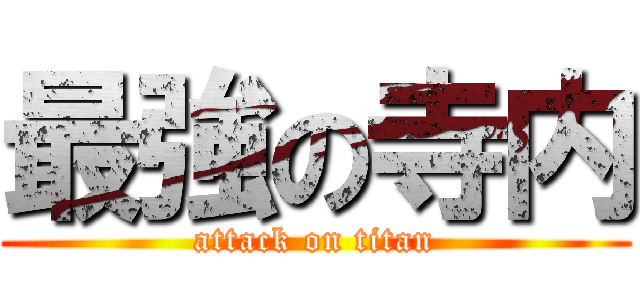 最強の寺内 (attack on titan)