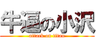 牛逼の小沢 (attack on titan)