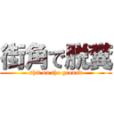 街角で脱糞 (shit on the ground)