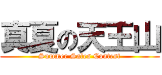 真夏の天王山 (Summer Sales Contest)