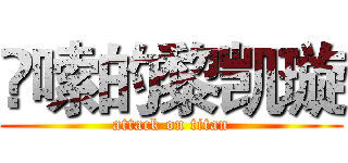 啰嗦的黎凯璇 (attack on titan)