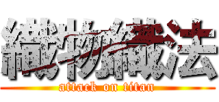 織物織法 (attack on titan)