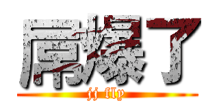 屌爆了 (jj fly)