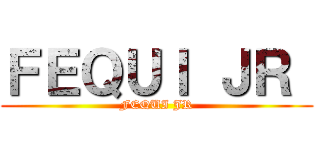 ＦＥＱＵＩ ＪＲ  (FEQUI JR)