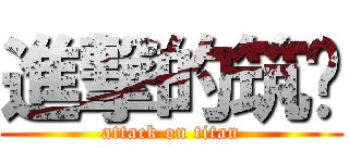 進撃的筑瑄 (attack on titan)