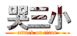 哭三小 (attack on titan)