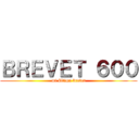 ＢＲＥＶＥＴ ６００ (mi última brevet)