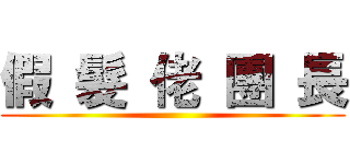 假 髮 佬 團 長 ()