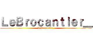 ＬｅＢｒｏｃａｎｔｉｅｒ＿ (LeBrocantier_)