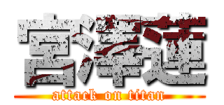宮澤蓮 (attack on titan)