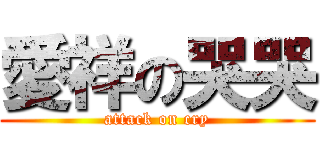 愛祥の哭哭 (attack on cry)