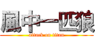 風中一匹狼 (attack on titan)