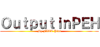 ＯｕｔｐｕｔｉｎＰＥＨ (My FITT Plan)