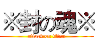 ※封の魂※ (attack on titan)