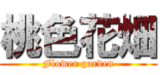 桃色花畑 (Flower garden)