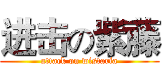 进击の紫藤 (attack on wistaria)