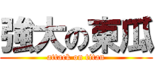 強大の東瓜 (attack on titan)