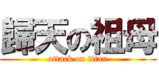 歸天の祖母 (attack on titan)