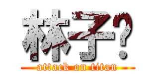 林子嫀 (attack on titan)