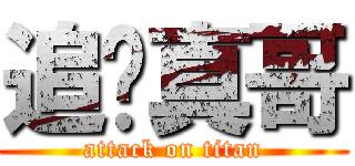 追击真哥 (attack on titan)