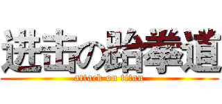 进击の跆拳道 (attack on titan)