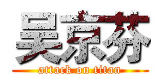 吴京芬 (attack on titan)