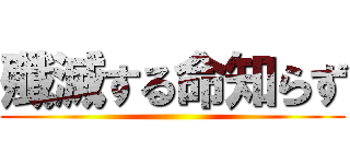 殲滅する命知らず ()