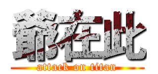 爺在此 (attack on titan)