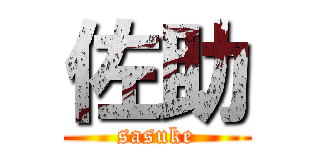 佐助 (sasuke)