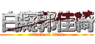 白癡郭佳綺 (attack on titan)