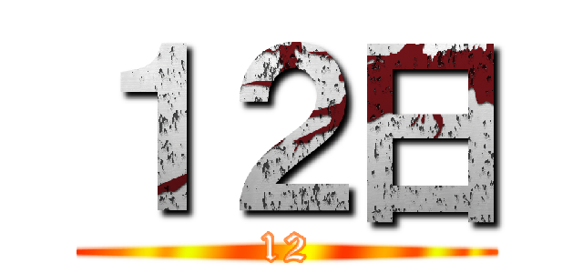 １２日 (12)