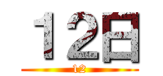 １２日 (12)