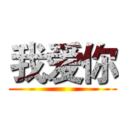 我爱你 ()
