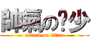 帥氣の嘎少 (attack on titan)