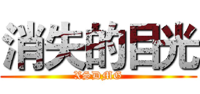 消失的目光 (XSDMG)