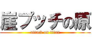 崖プッチの原 (attack on titan)