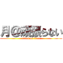 月＠頑張らない (attack on titan)